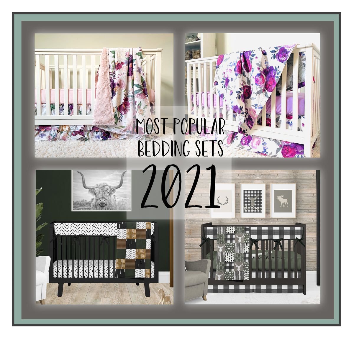 Top Crib Bedding Sets 2021! Giggle Six Baby