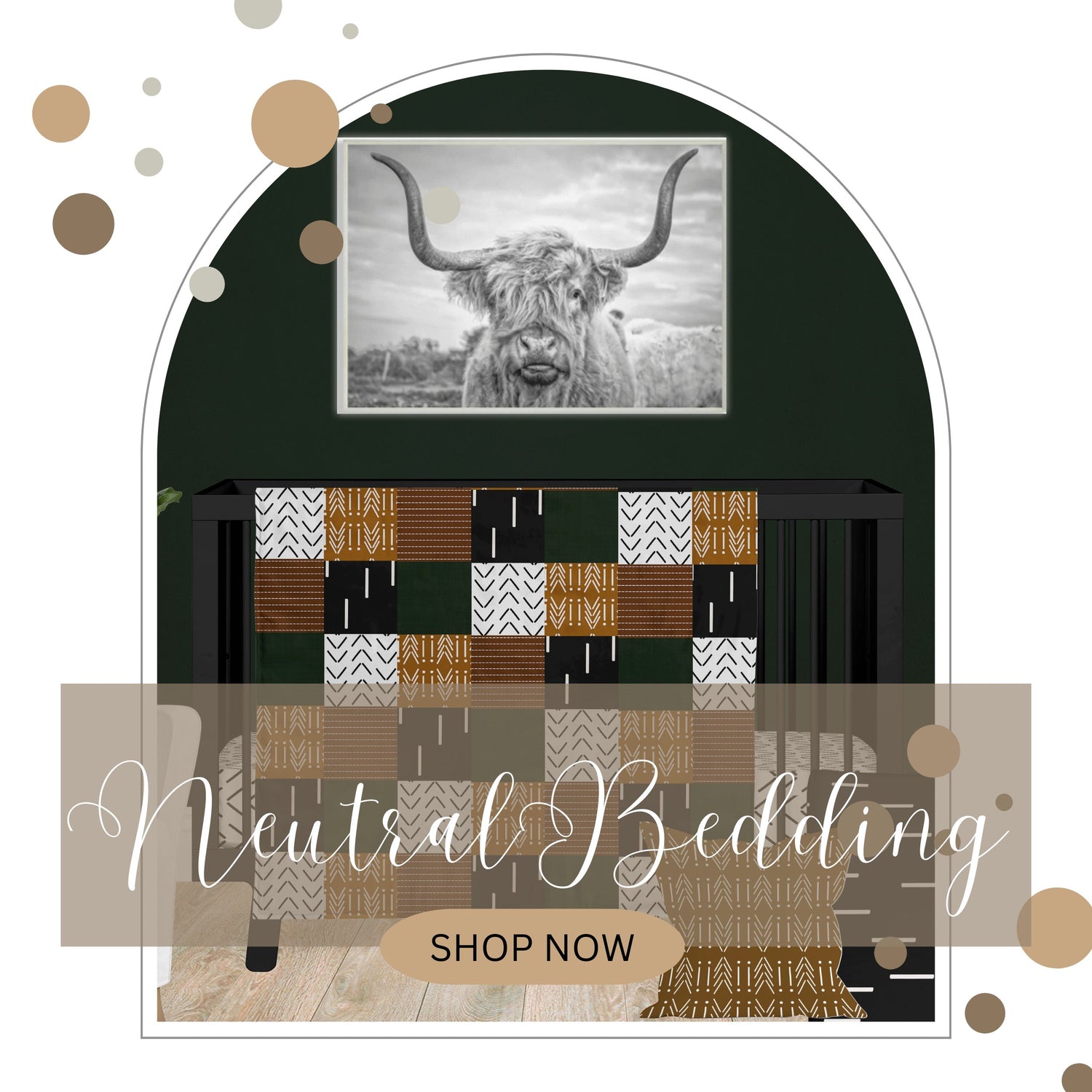Neutral Crib Bedding