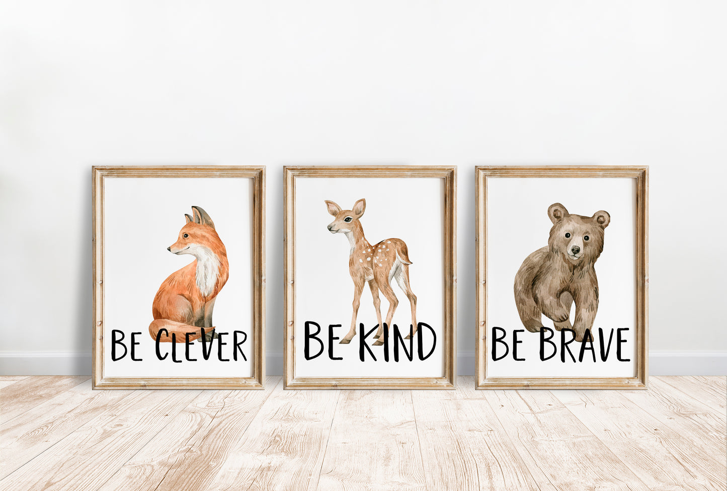 WOODLAND NURSERY ANIMAL PRINTS (DIGITAL DOWNLOAD)