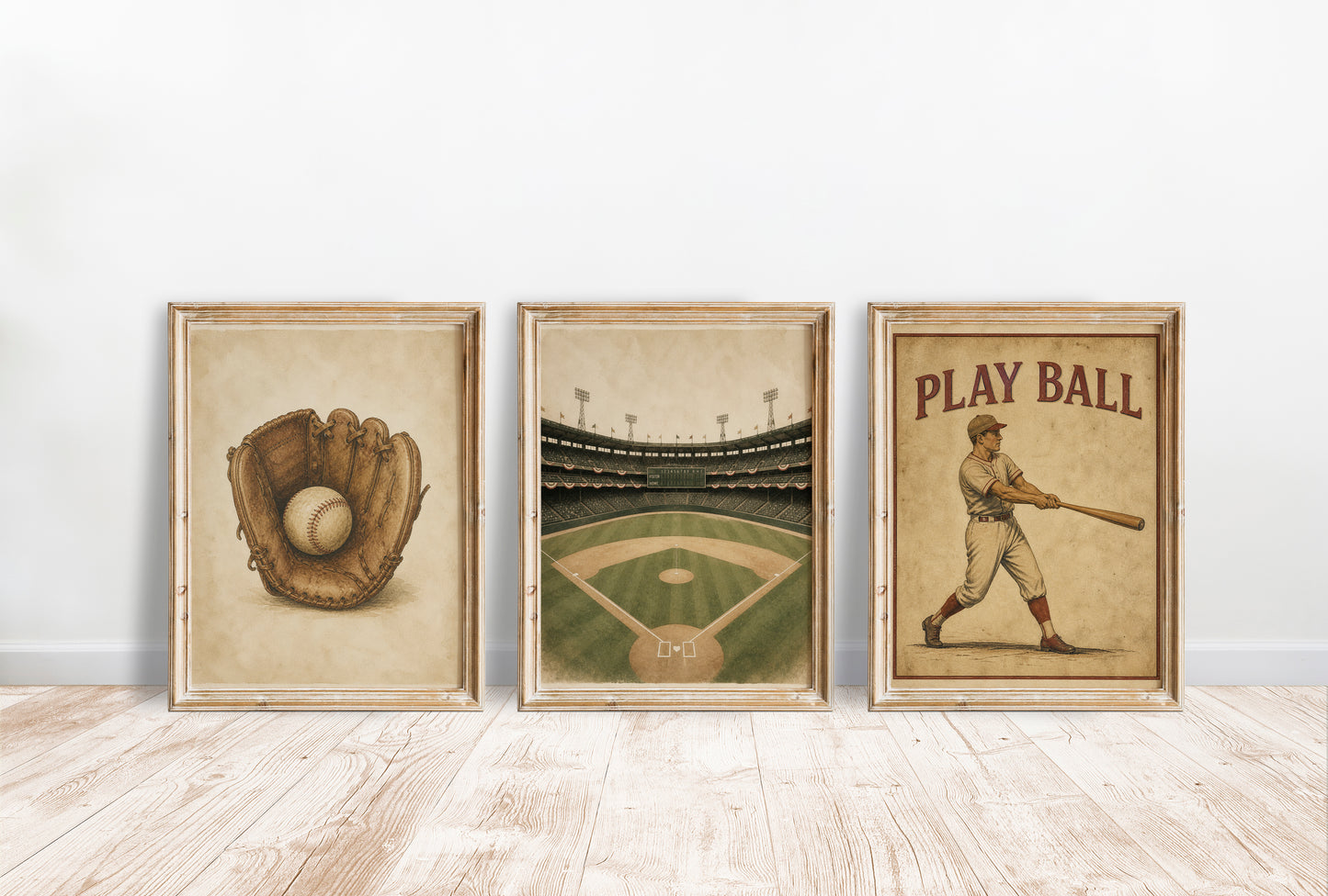 VINTAGE BASEBALL PRINTS (DIGITAL DOWNLOAD)