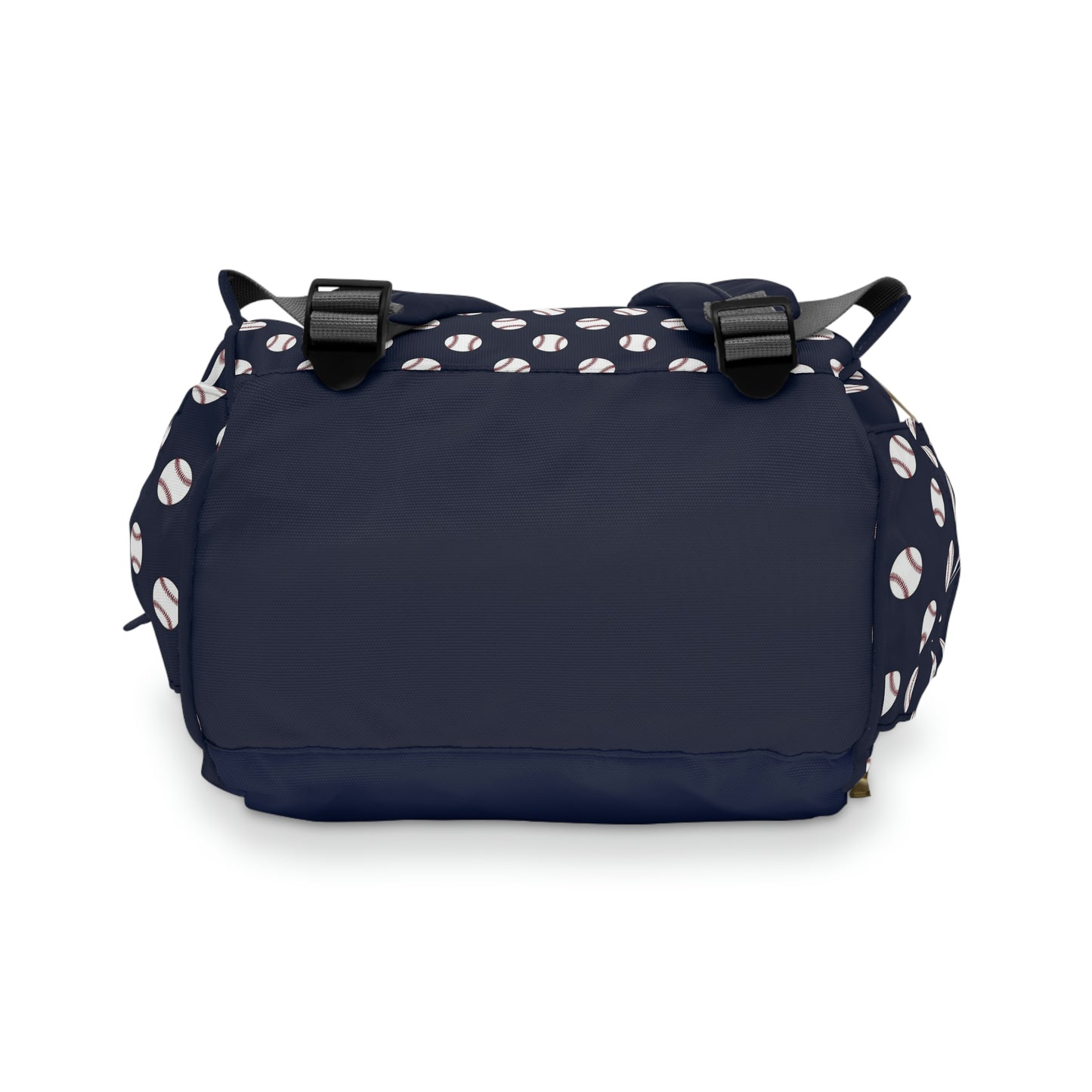 PERSONALIZED DIAPER BAG BACKPACK | NAVY BLUE BASEBALL
