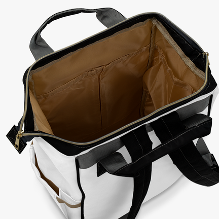 PERSONALIZED DIAPER BAG BACKPACK | WATERCOLOR MALLARD DUCK
