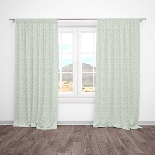 CURTAINS - SAGE DANDELION
