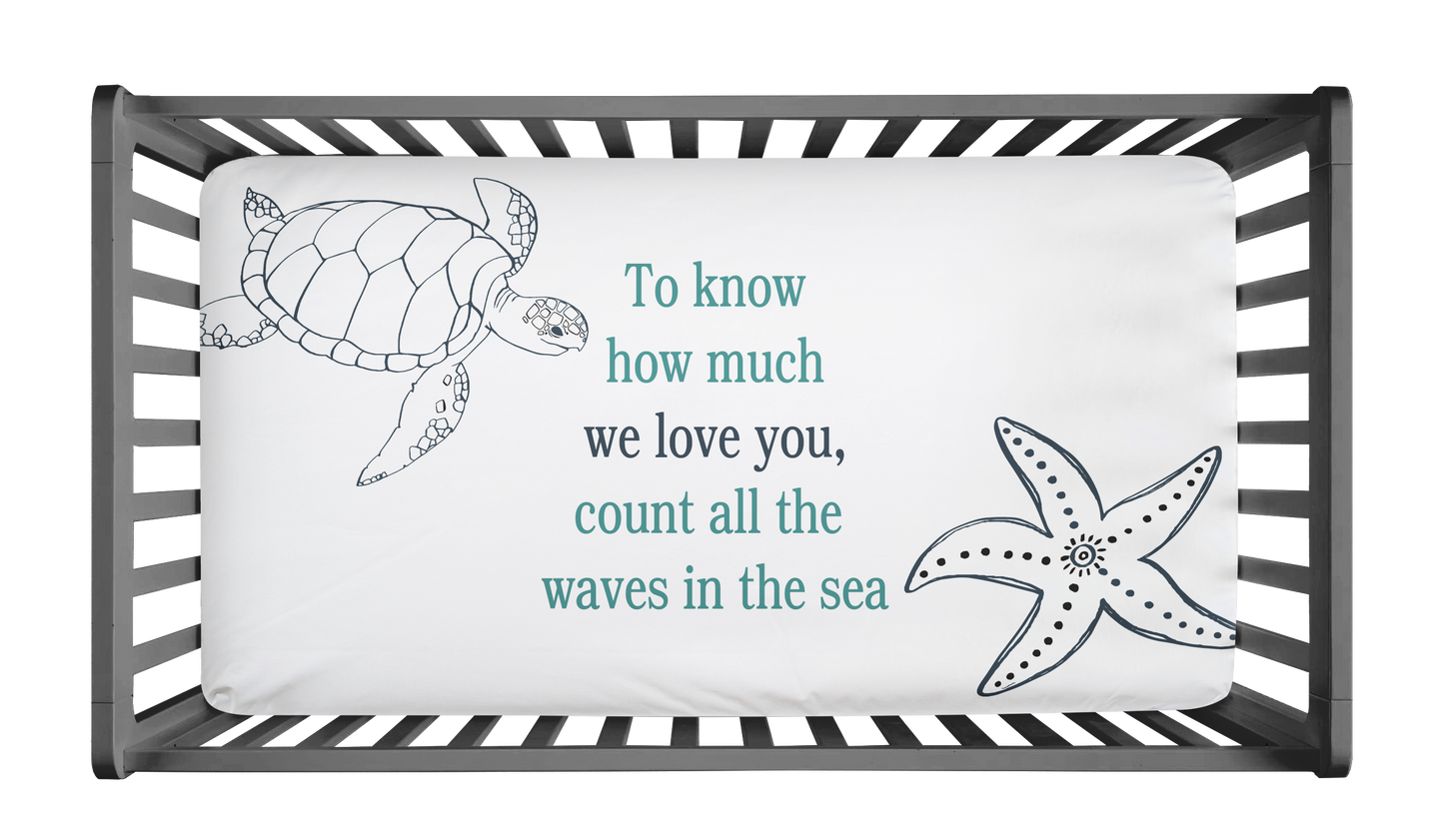 OCEAN NURSERY CRIB BEDDING