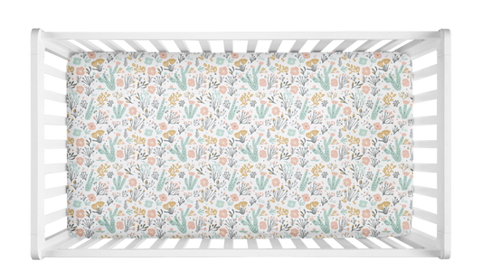 CRIB SHEET - BOHO DESERT BLOOM