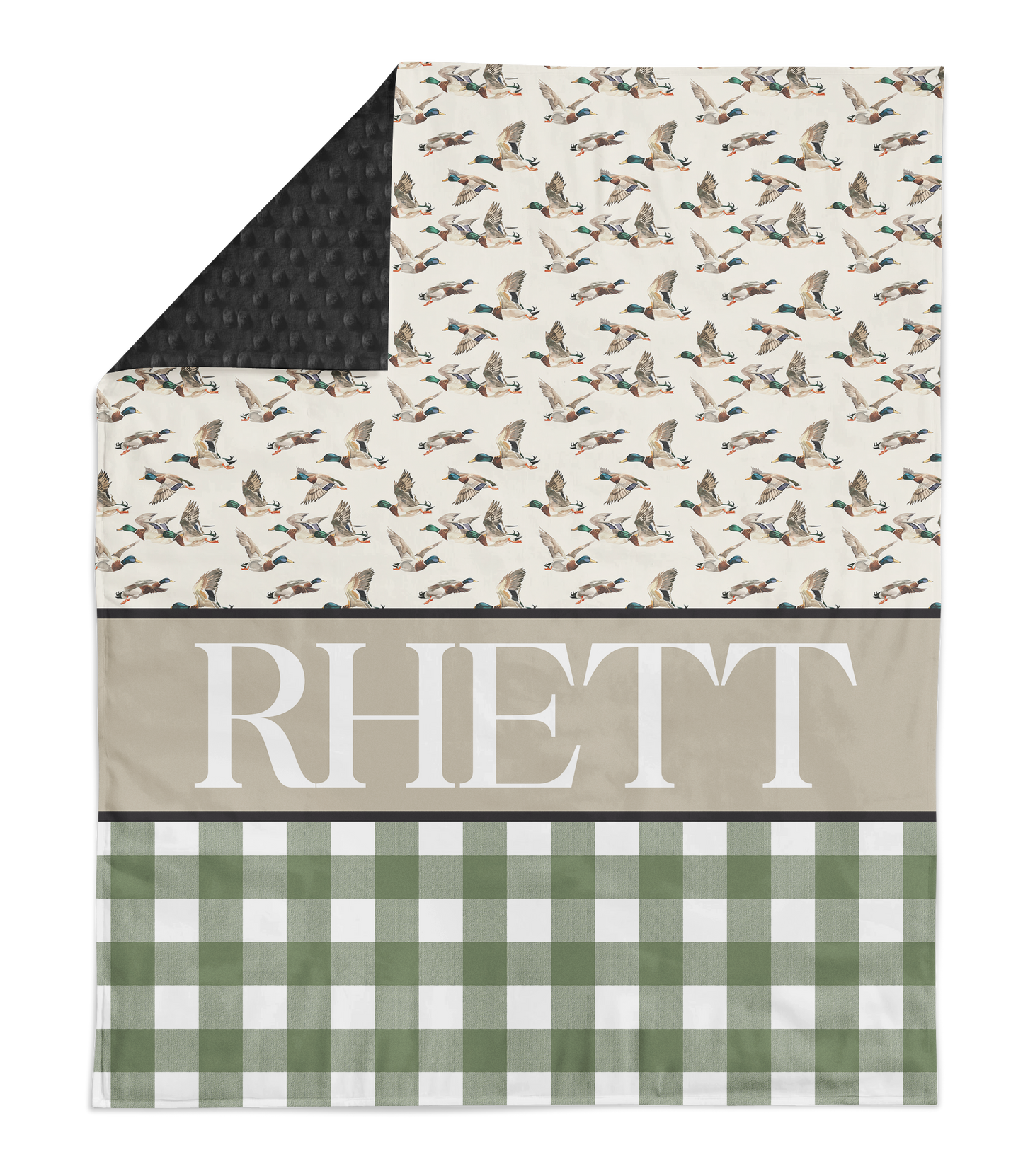 RUSTIC MALLARD DUCKS CRIB BEDDING