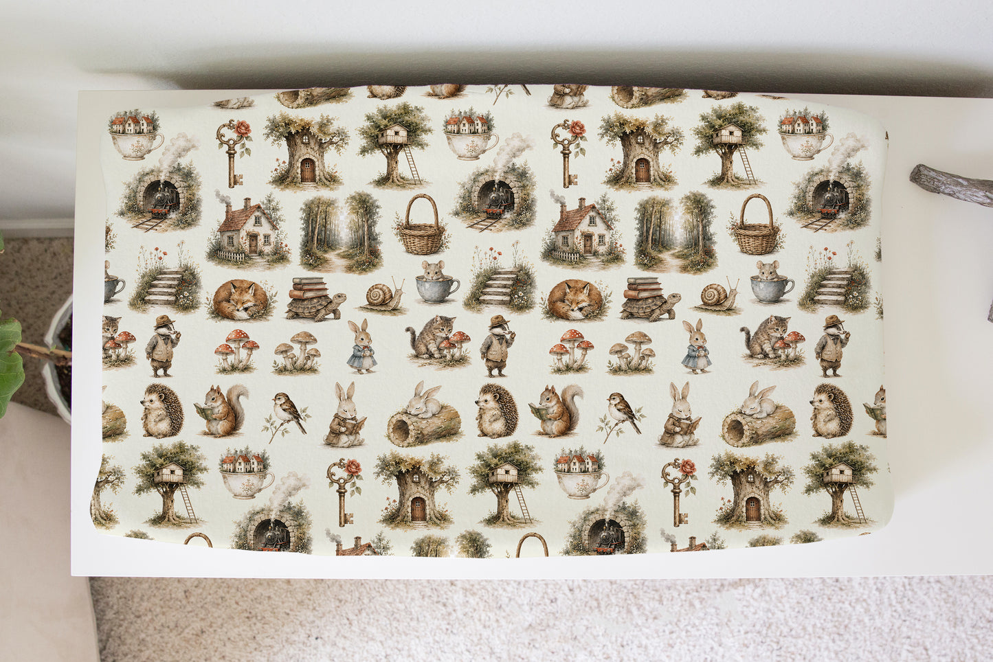 CRIB BEDDING - STORYBOOK WOODLANDS