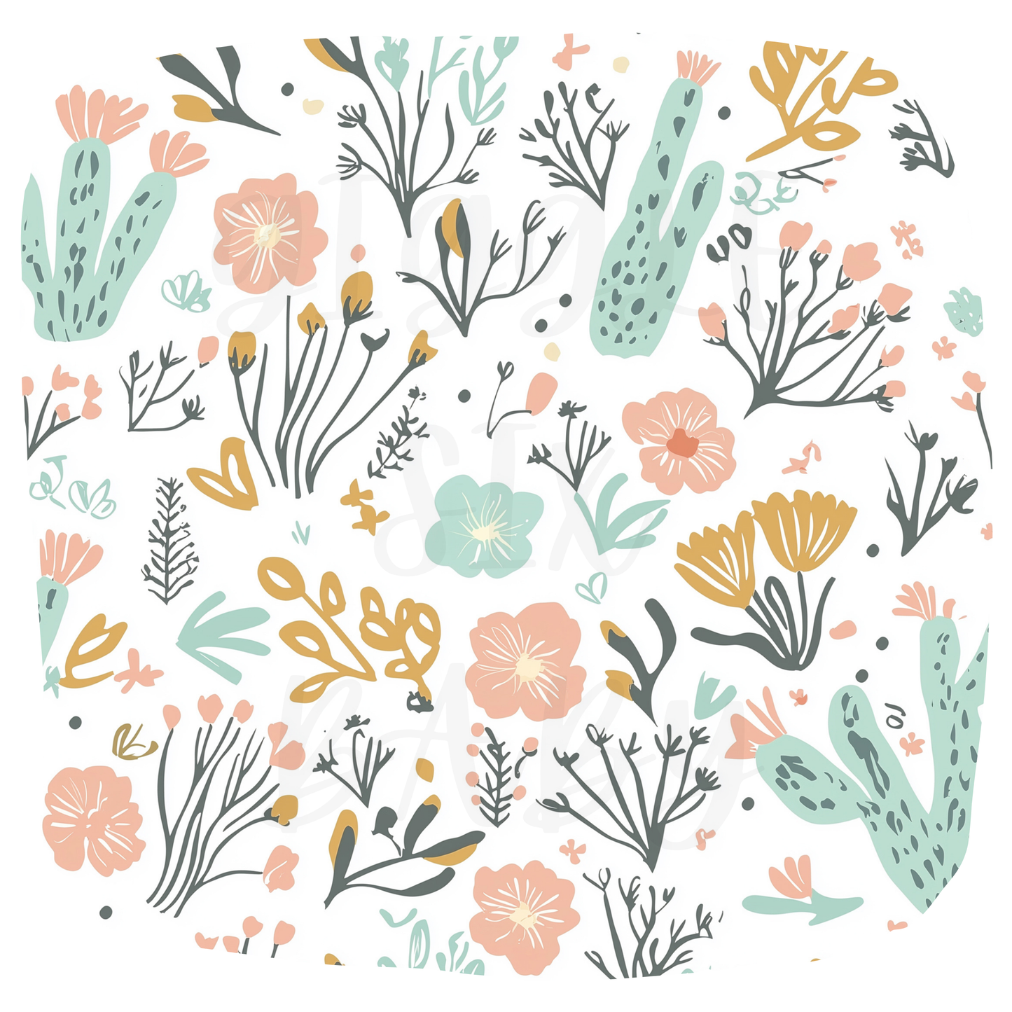 CURTAINS - BOHO DESERT BLOOM