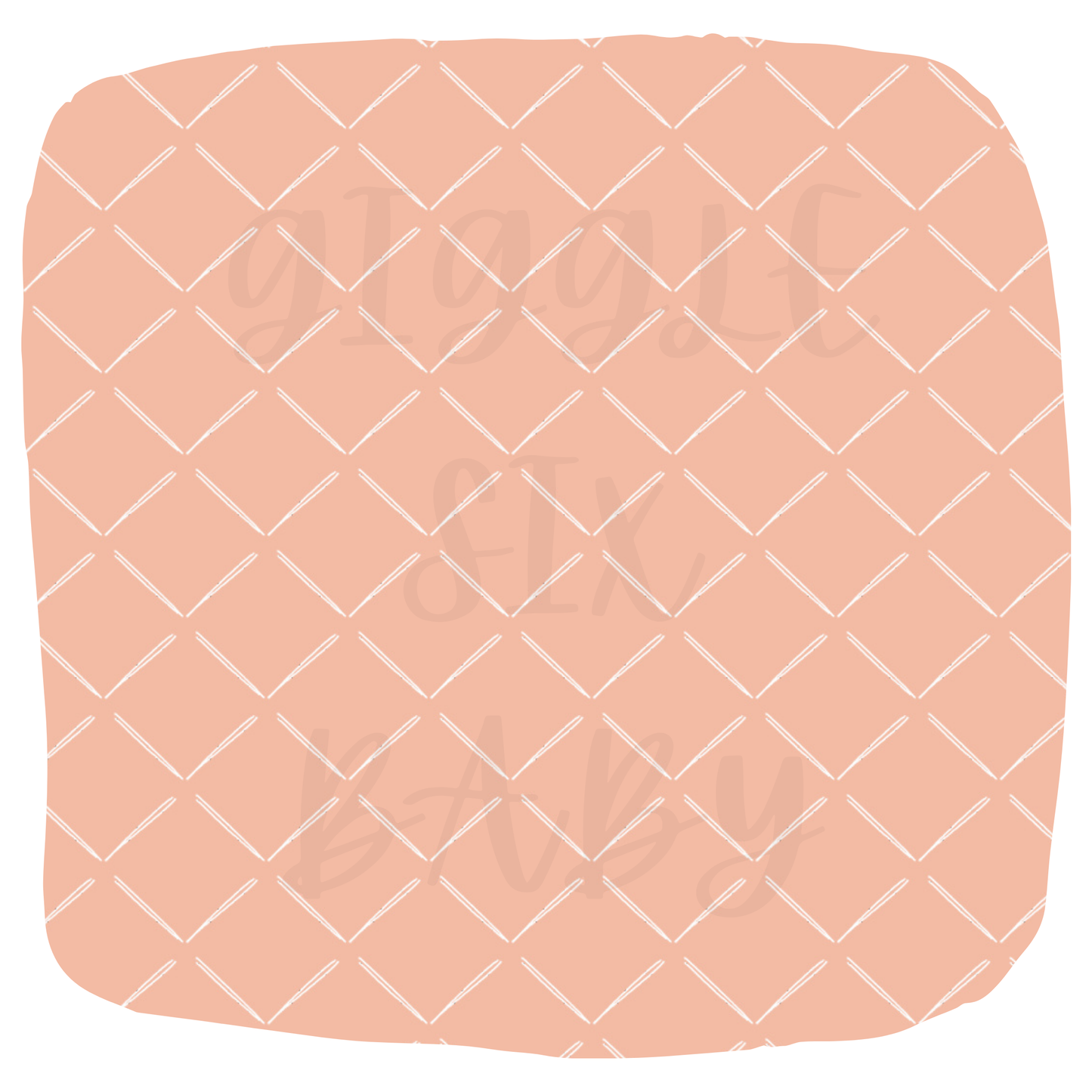 CURTAINS - FAULTY ARROW IN DUSTY PEACH