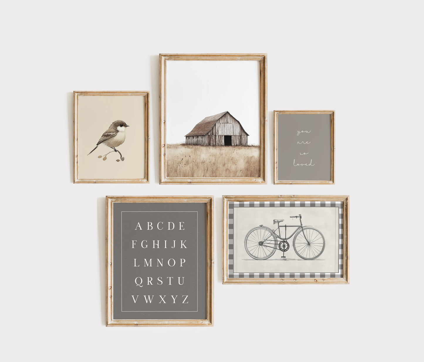 NEUTRAL FARMHOUSE NURSERY PRINTS (DIGITAL DOWNLOAD)