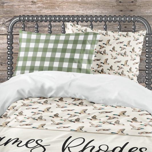 Mallard Duck Bedding - Twin, Queen, and King Sizes
