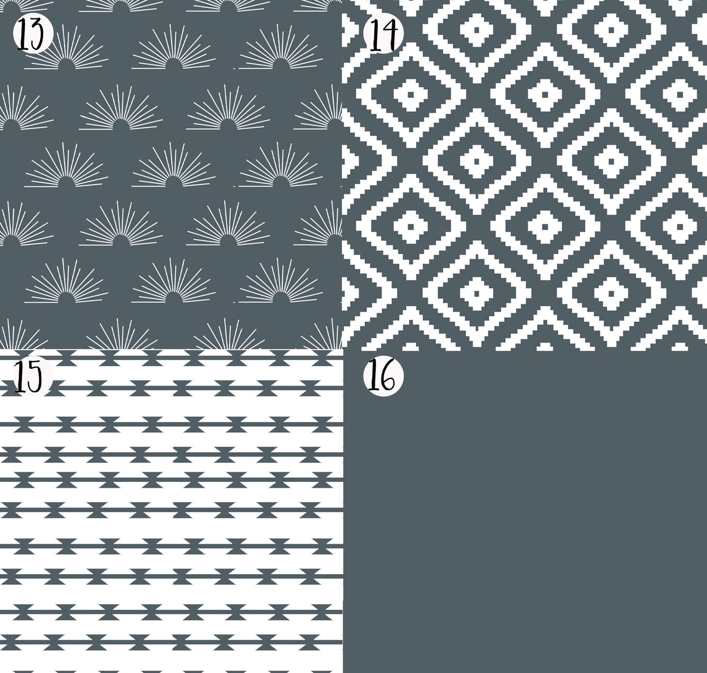 Custom Nursery Decor and Crib Bedding - Choose Your Own Patterns - Earth Tones and Modern Designs