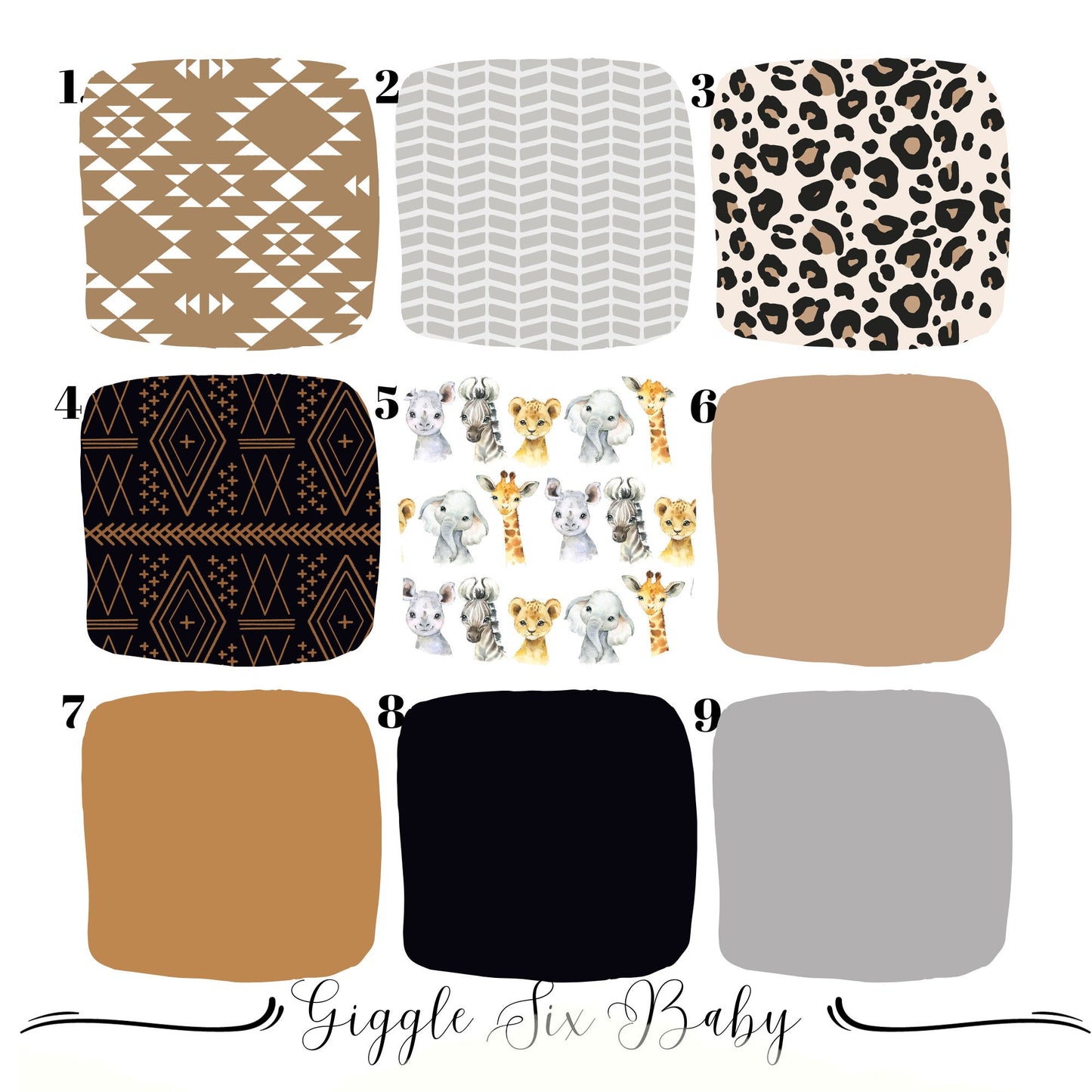 Crib Bedding, Baby Bedding, Nursery Bedding, Safari Nursery, Jungle Nursery Patterns Custom Crib Bedding, Blanket, Crib Sheet, Crib Skirt