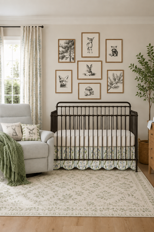 How to Create a English Country Woodland Nursery in Neutrals