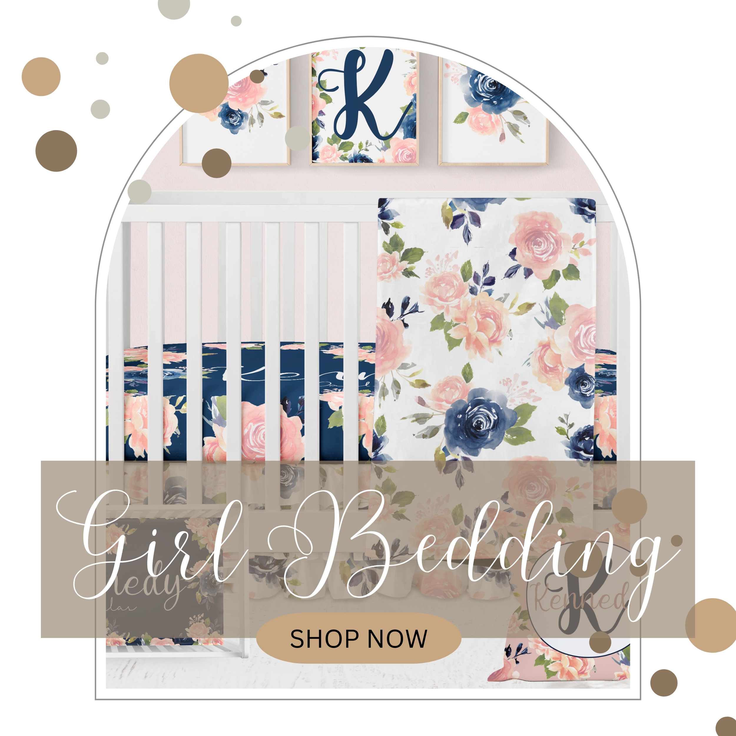 Giggle Six Baby, Handmade Crib Bedding