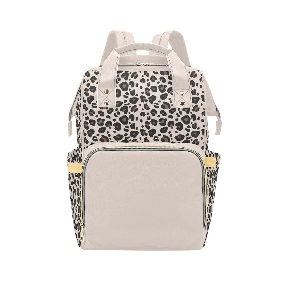 DIAPER BAG BACKPACK - CHIC LEOPARD PRINT