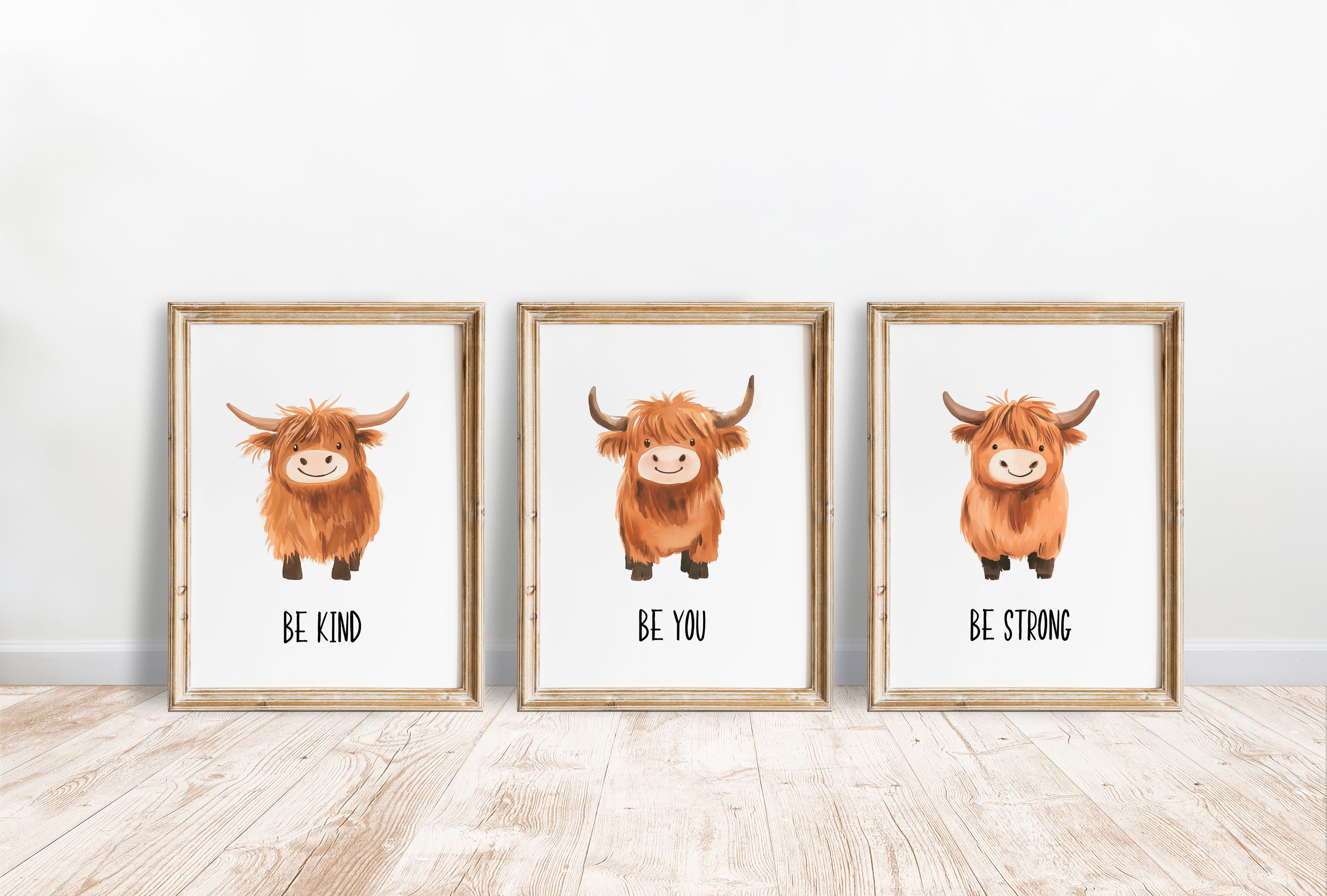 CRIB BEDDING I EARTHTONES HIGHLAND COW