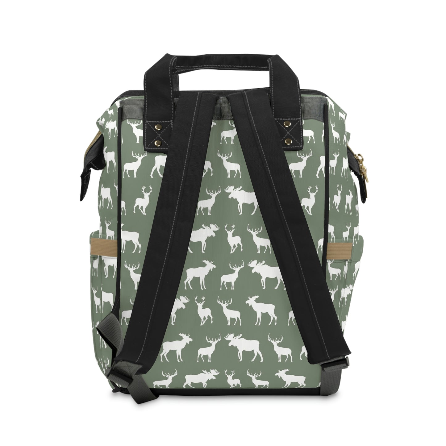 PERSONALIZED DIAPER BAG BACKPACK | WOODLAND BUCK