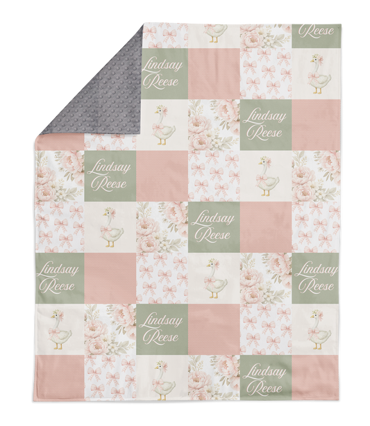 Silly Goose Patchwork Quilt