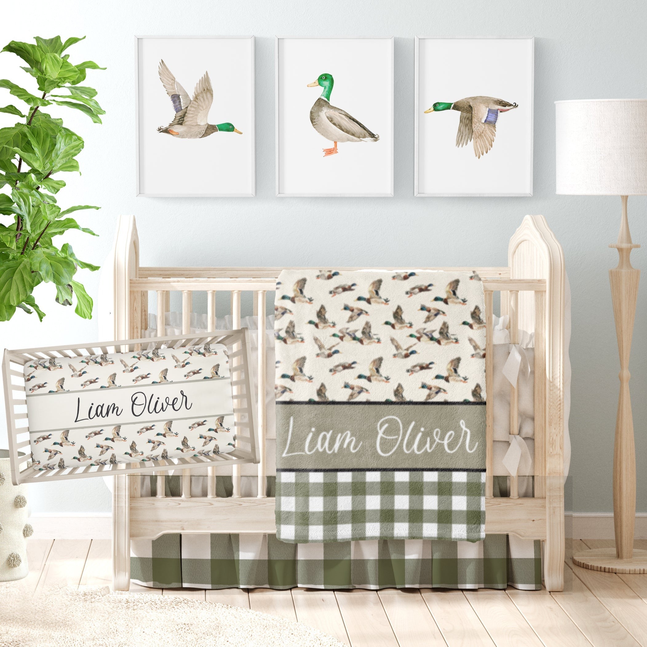 Duck crib bedding on sale