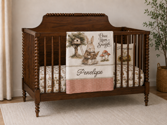 CRIB BEDDING - STORYBOOK WOODLANDS