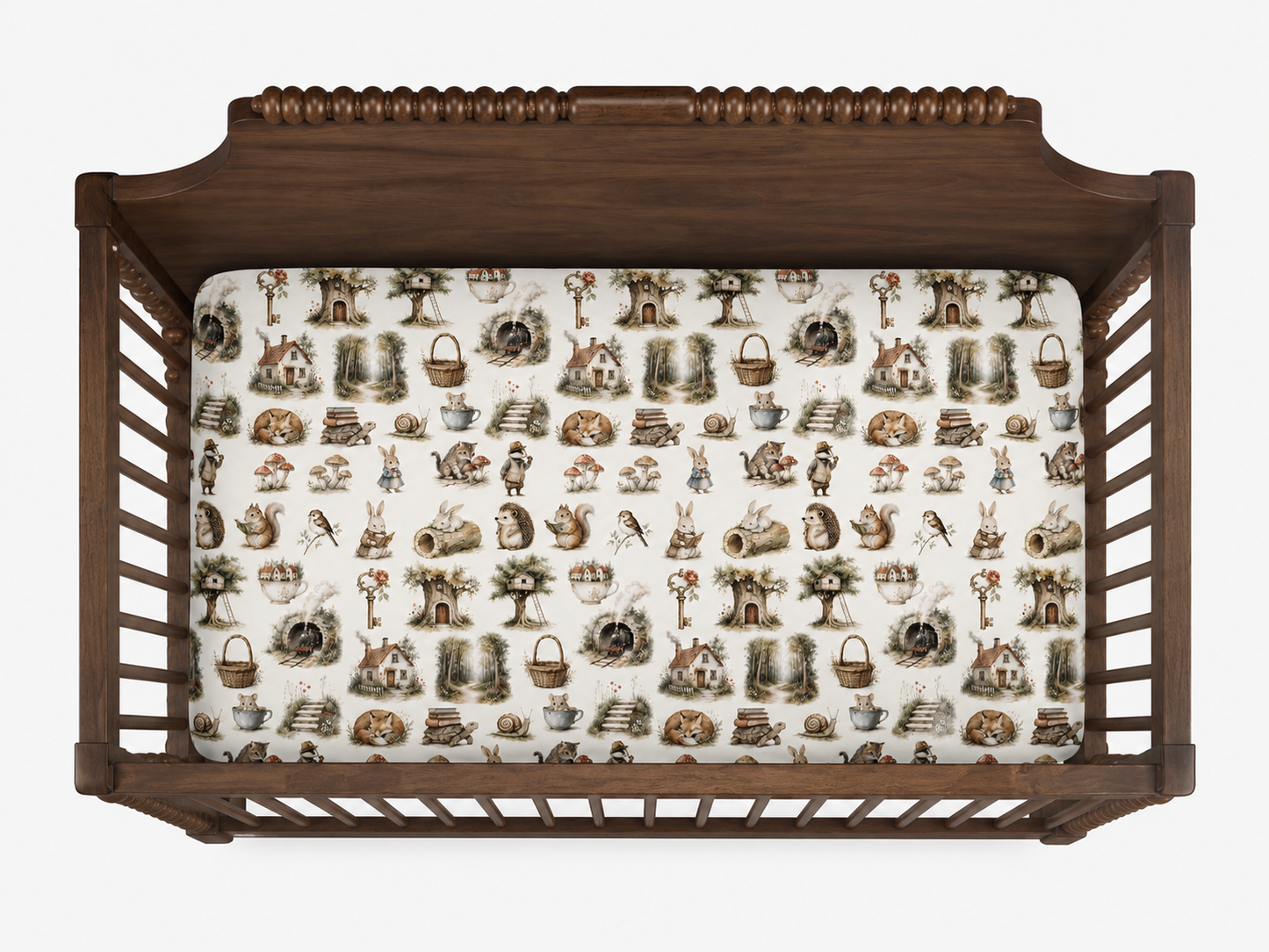 CRIB BEDDING - STORYBOOK WOODLANDS