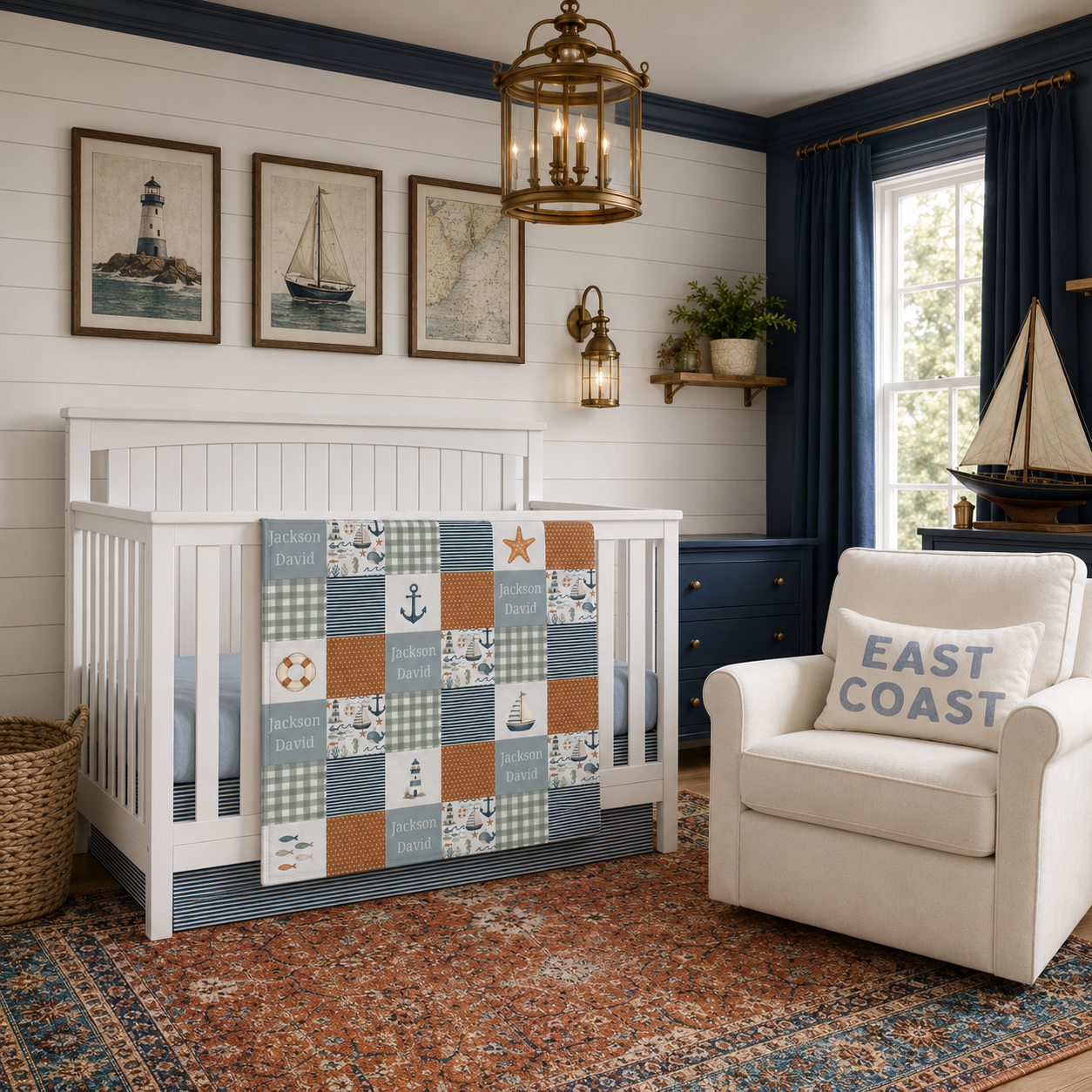 QUILT - PERSONALIZED NAUTICAL