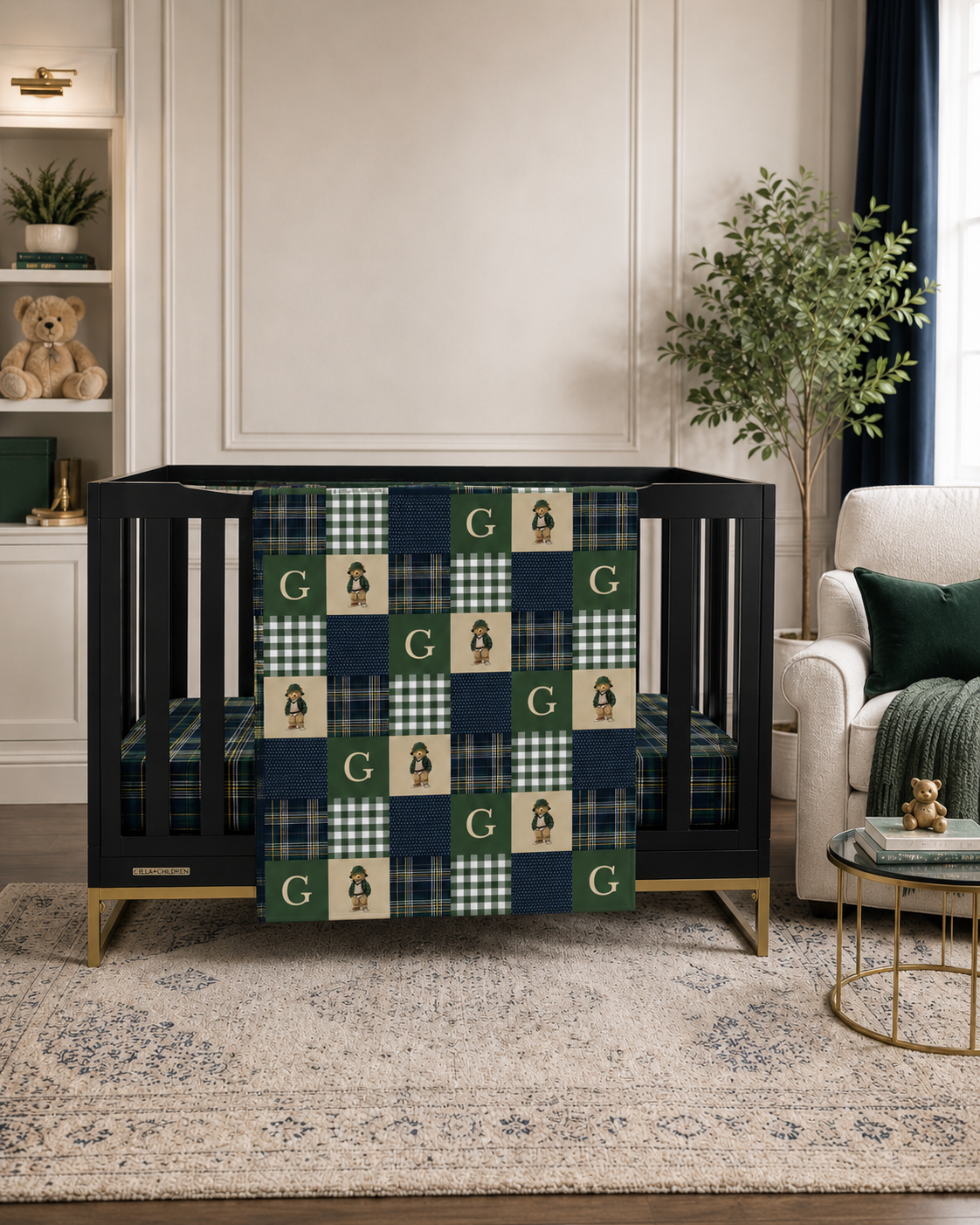 QUILT - POLO BEAR PERSONALIZED
