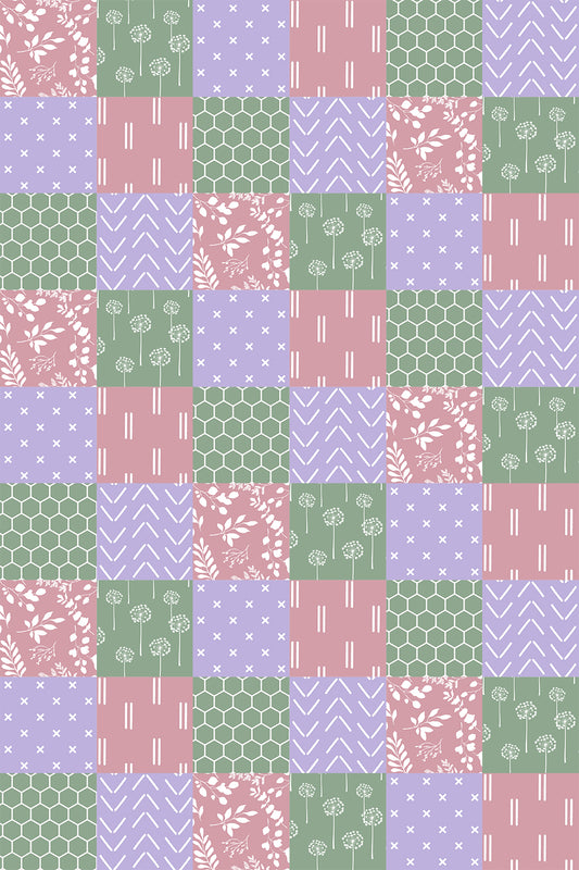 RESERVED - Custom Toddler 34" x 59" Patchwork Blanket