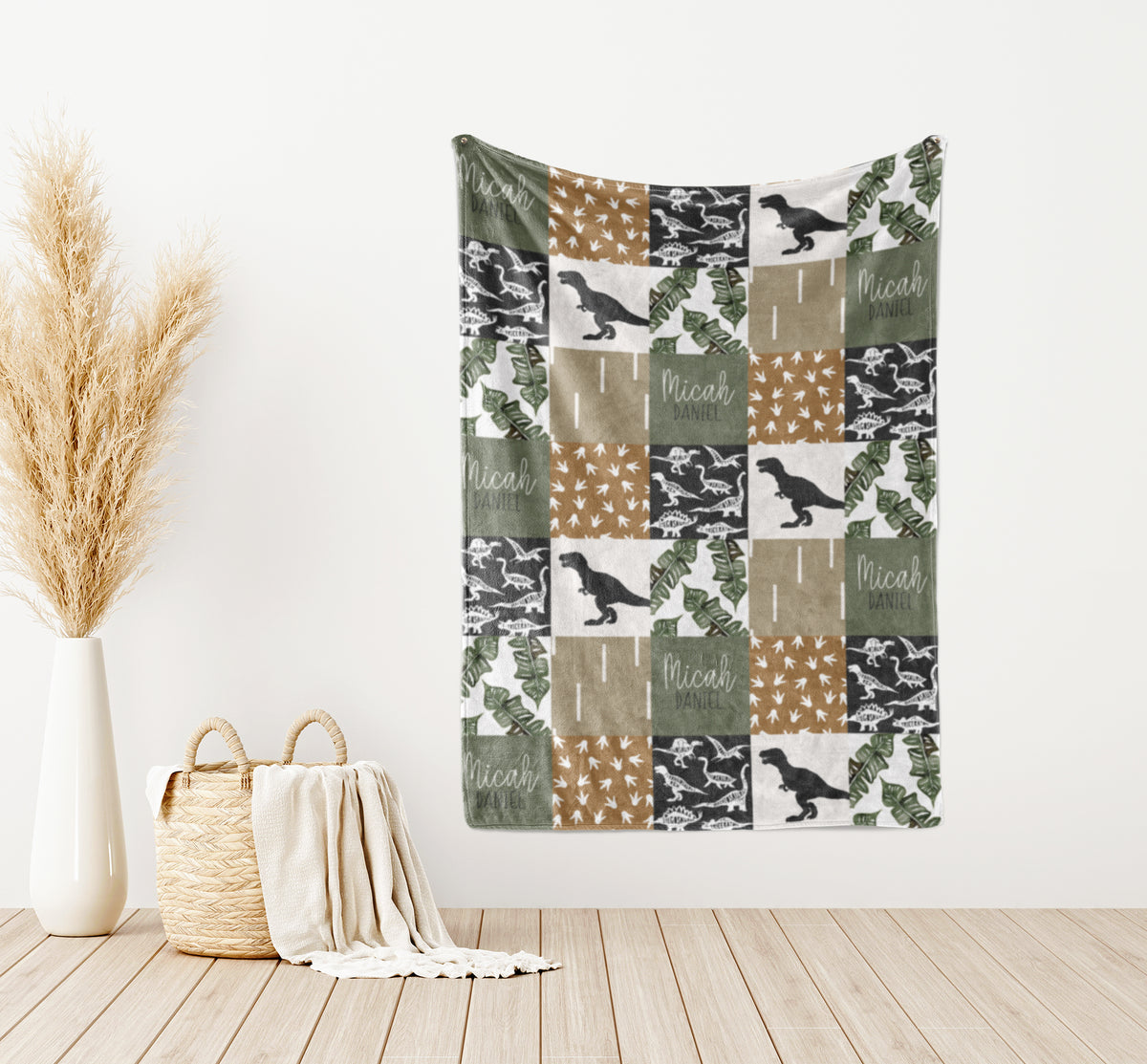 RESERVED - Large Minky Blanket, Crib Sheet, Pillow and Art Prints