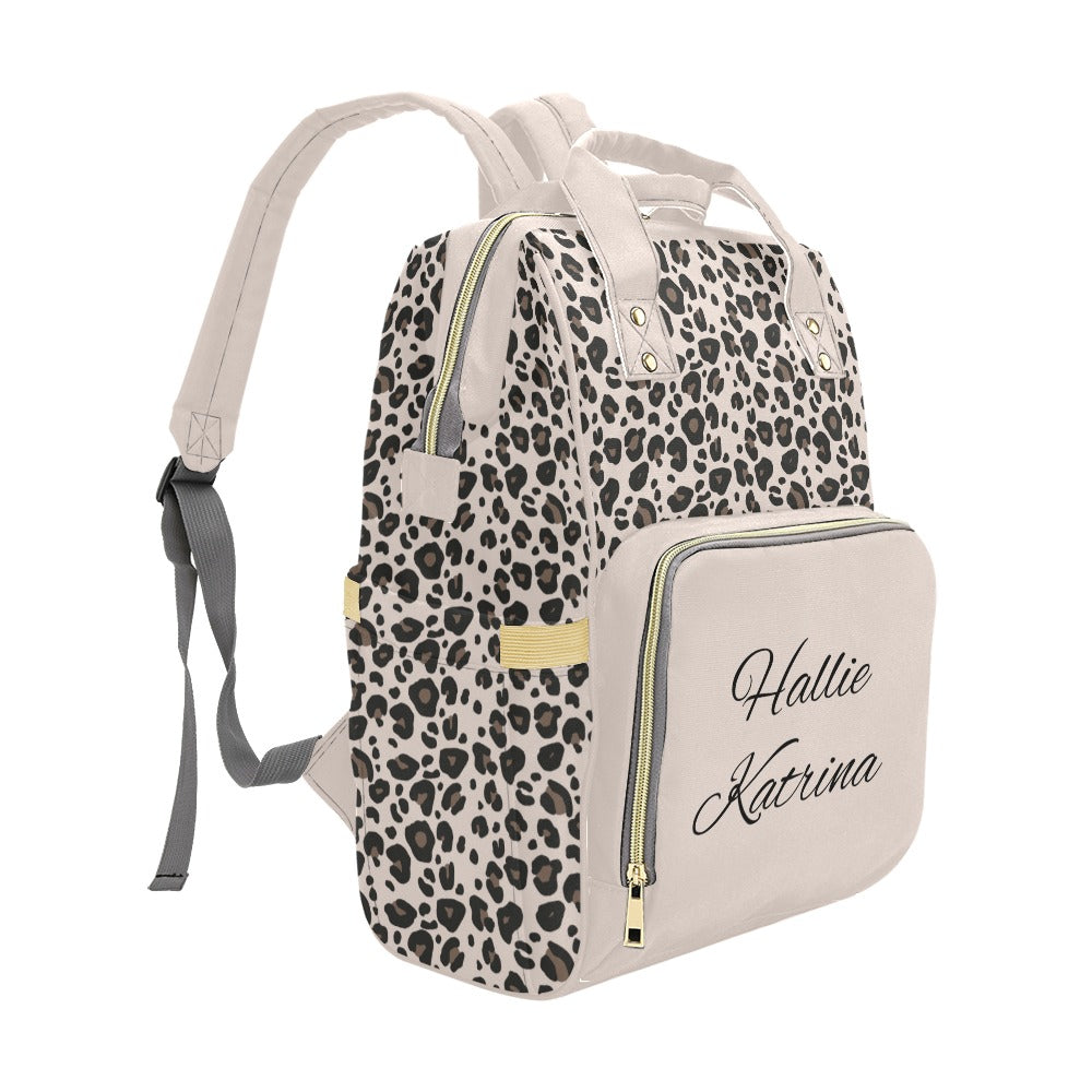 DIAPER BAG BACKPACK - CHIC LEOPARD PRINT