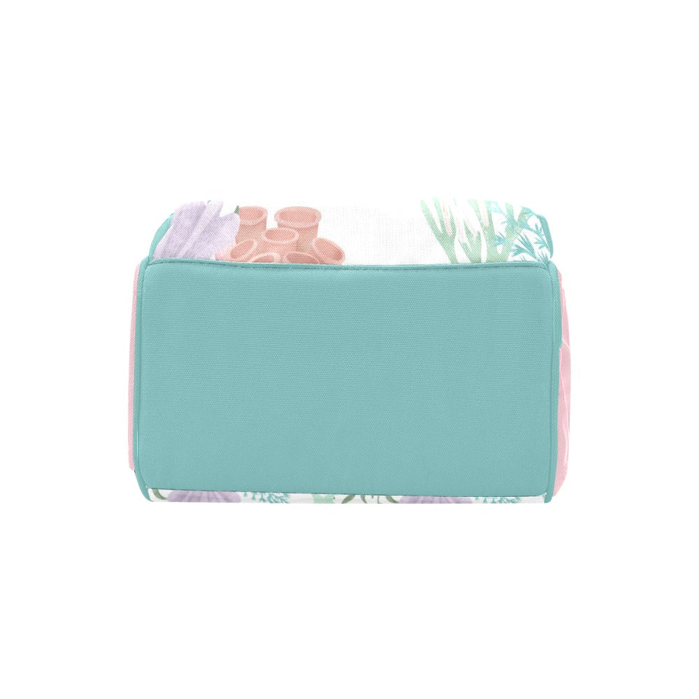 DIAPER BAG BACKPACK - UNDER THE SEA