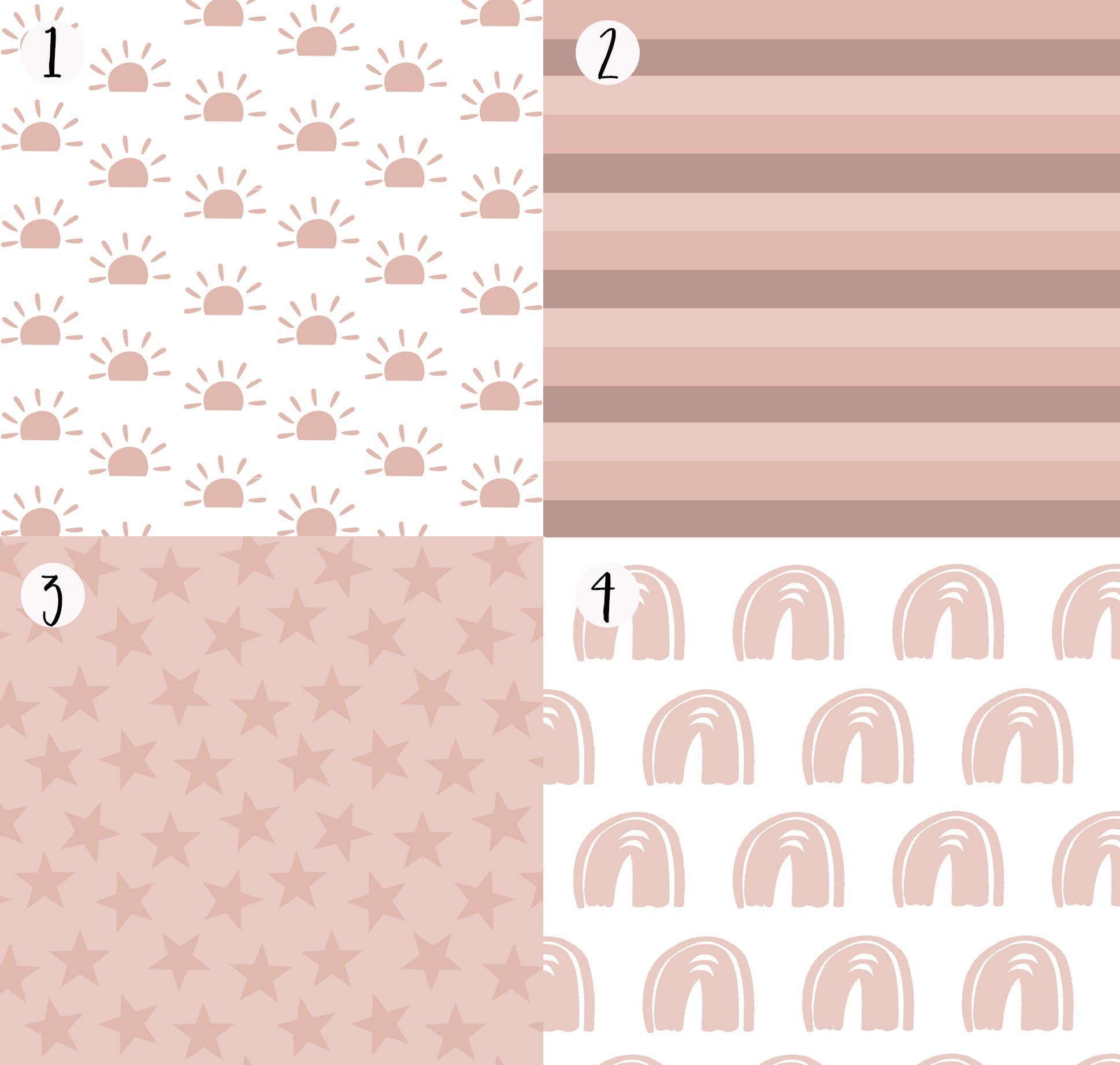Baby Girl Crib Bedding in Dusty Pinks, Rose Pink, Crib Sheet, Change Pad Cover, Baby Blanket, Shower Gift, Nursery Bedding Set and more