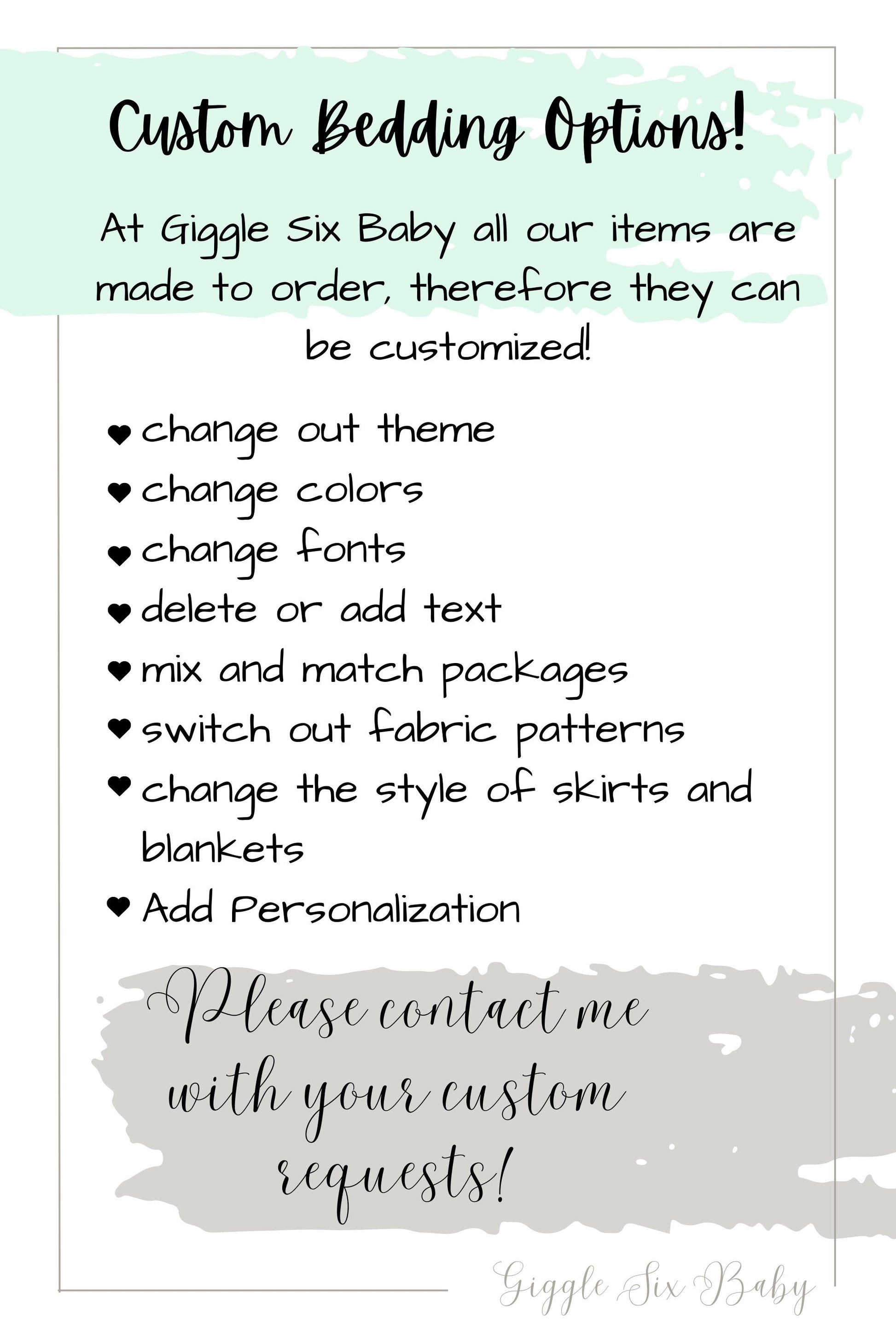 Bear Crib Bedding Pattern Options, Woodland Baby Boy Nursery Bedding, Mix and Match Custom Baby Bedding, Green Brown and Black Nursery