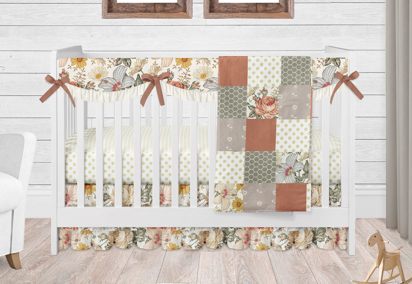 Vintage Wildflower Nursery Bedding