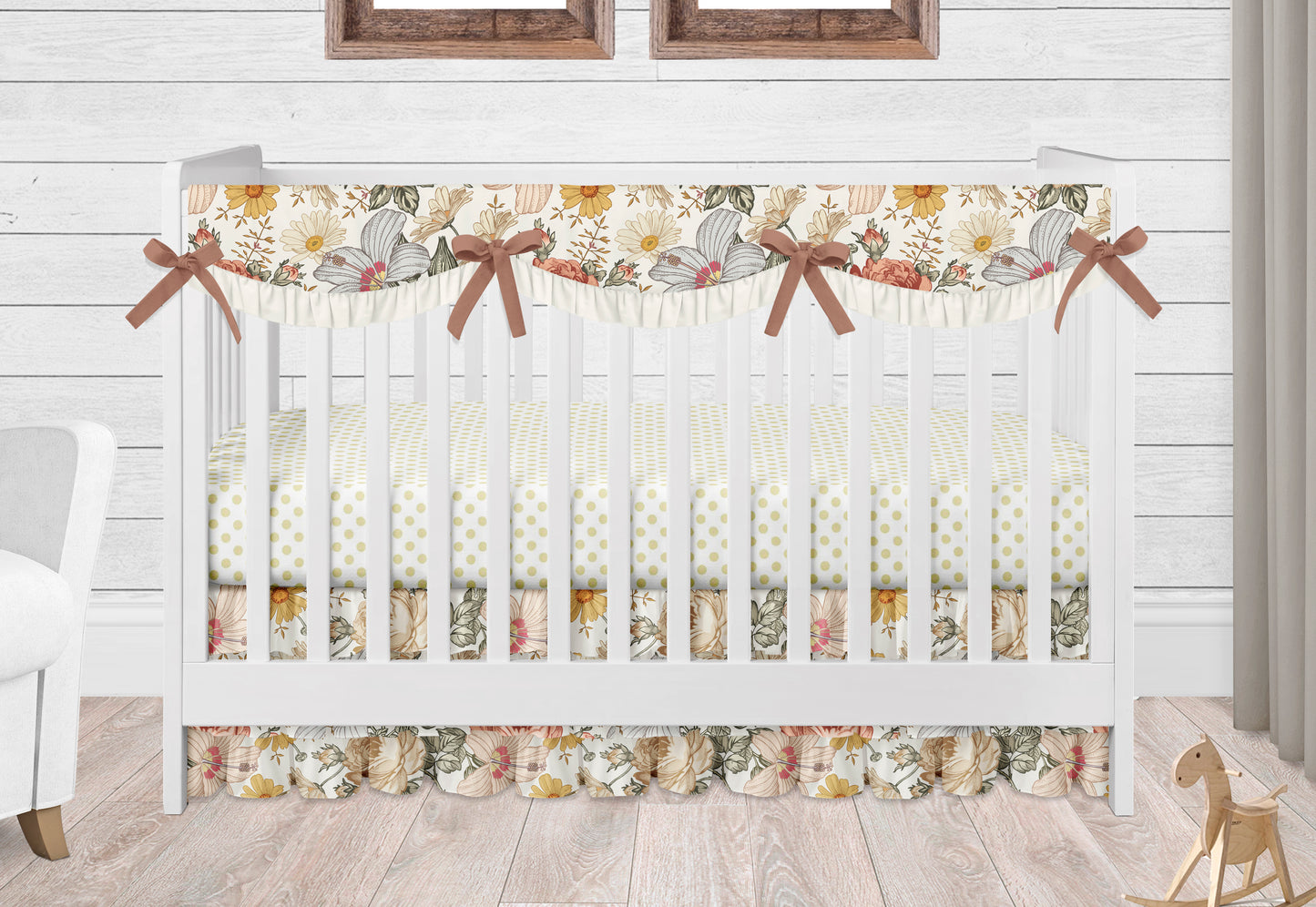 Vintage Wildflower Nursery Bedding