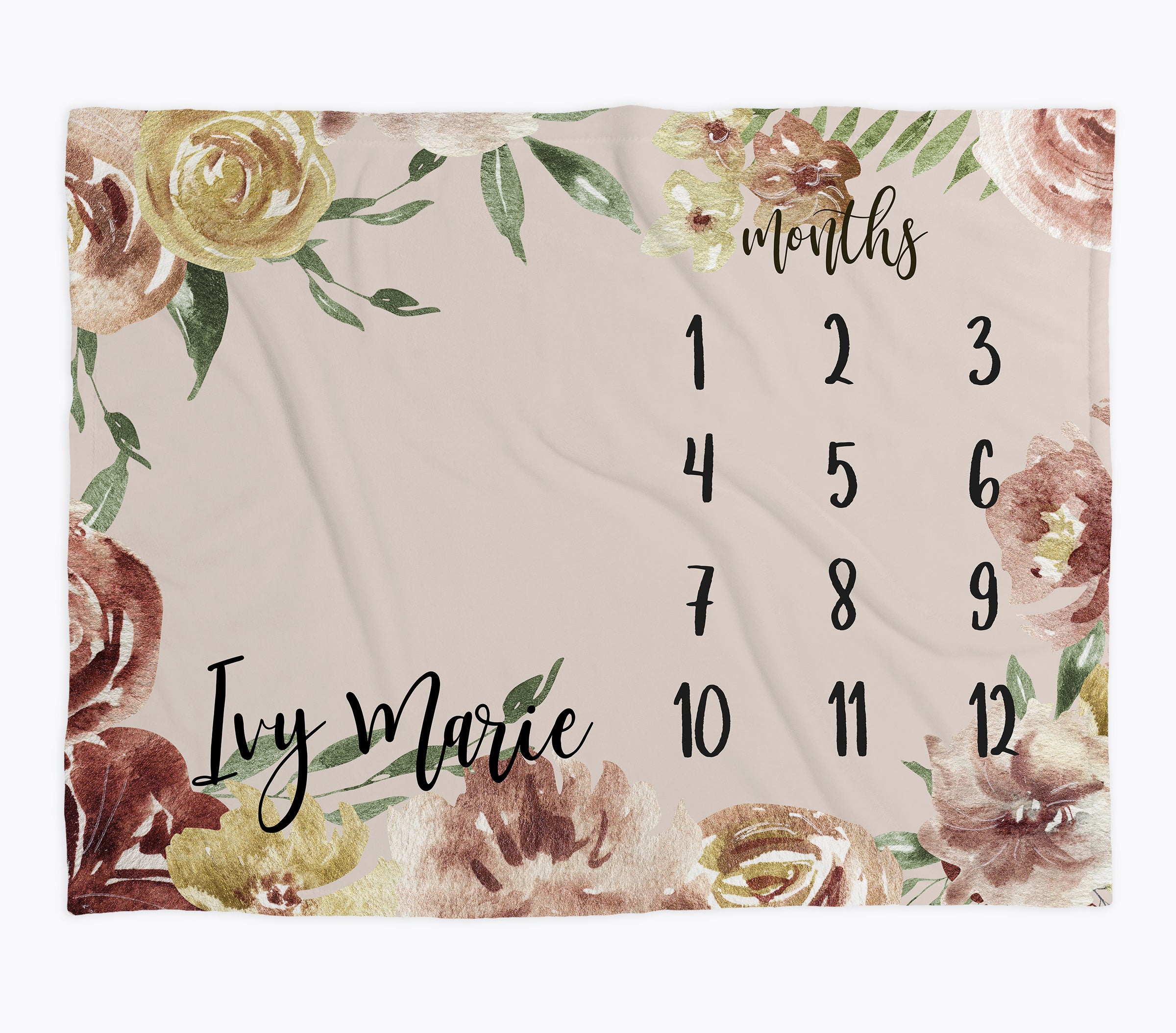Fawn and Floral Nursery Set