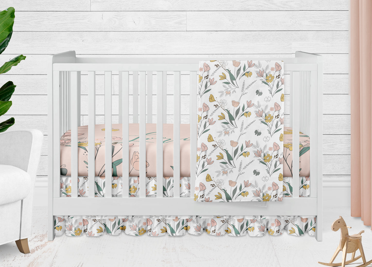 Personalized 3 Piece Crib Set