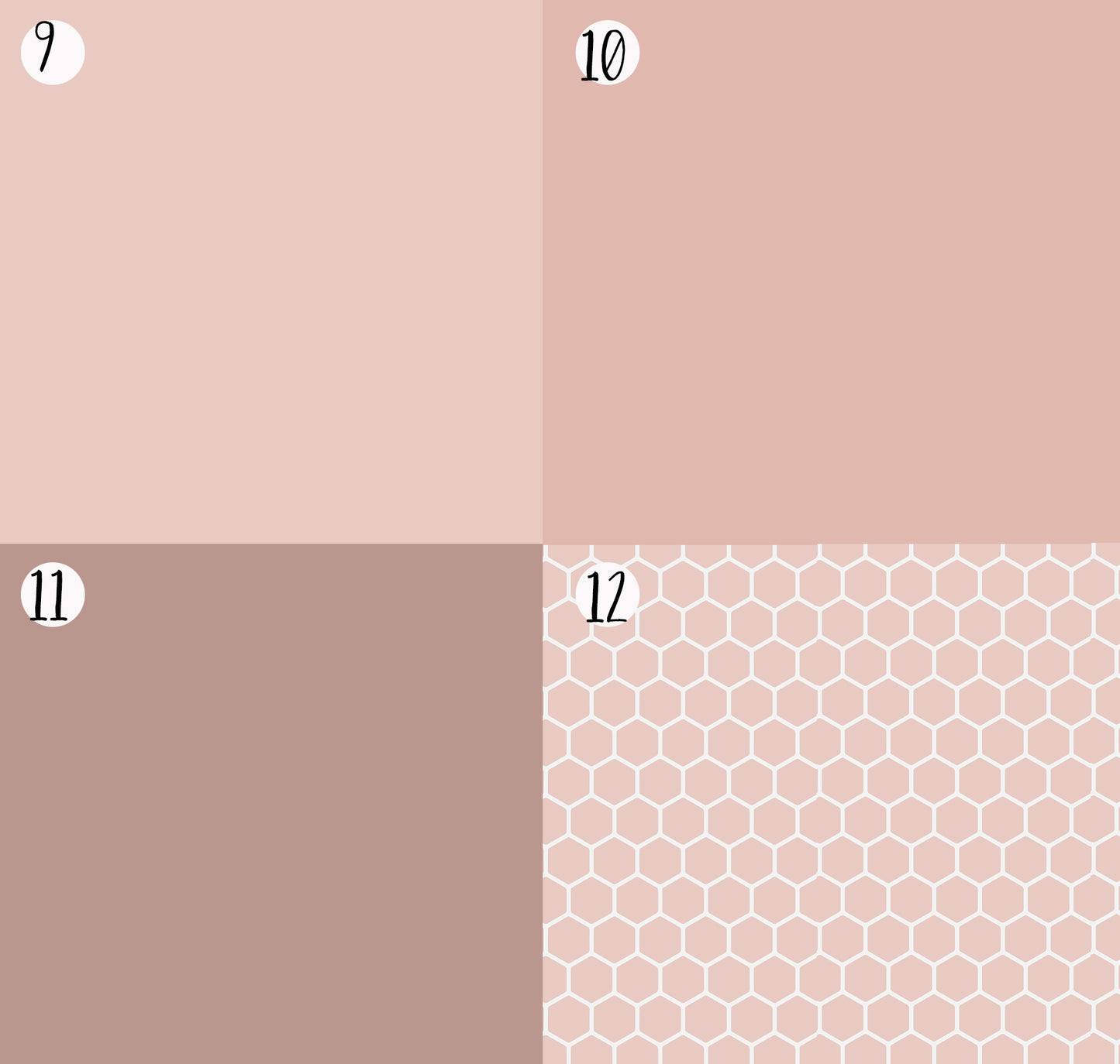 Dusty Pink Crib Bedding Fabric Options