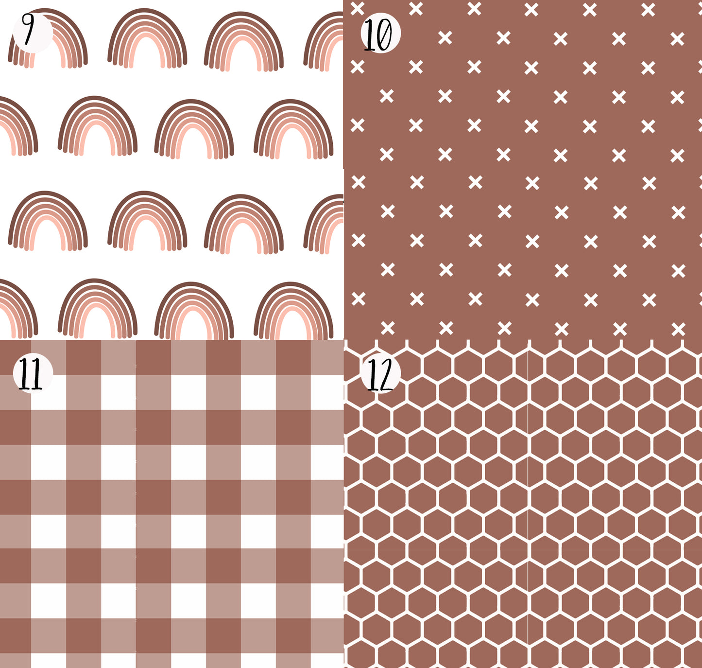 Terracotta Fabric Options