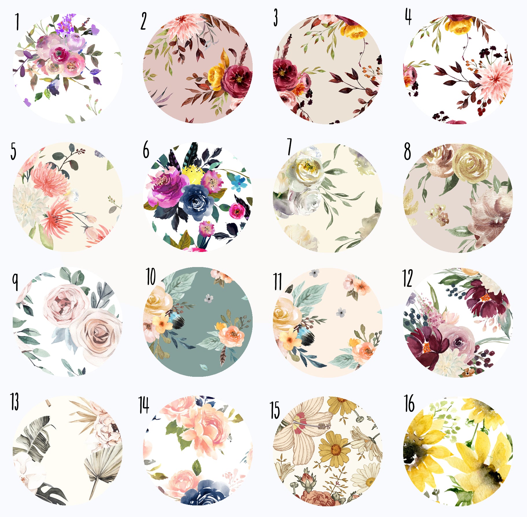 Floral Fabric Options for Crib Bedding