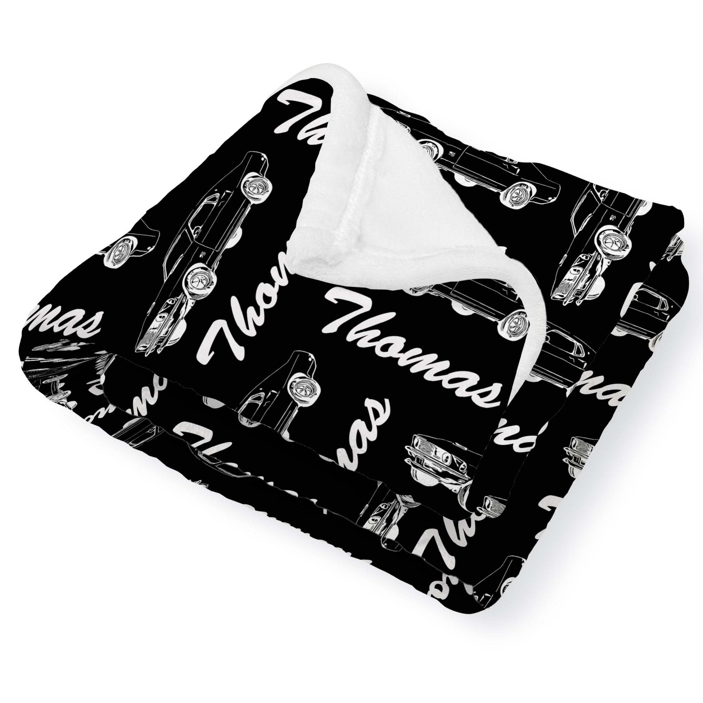 personalized car blanket