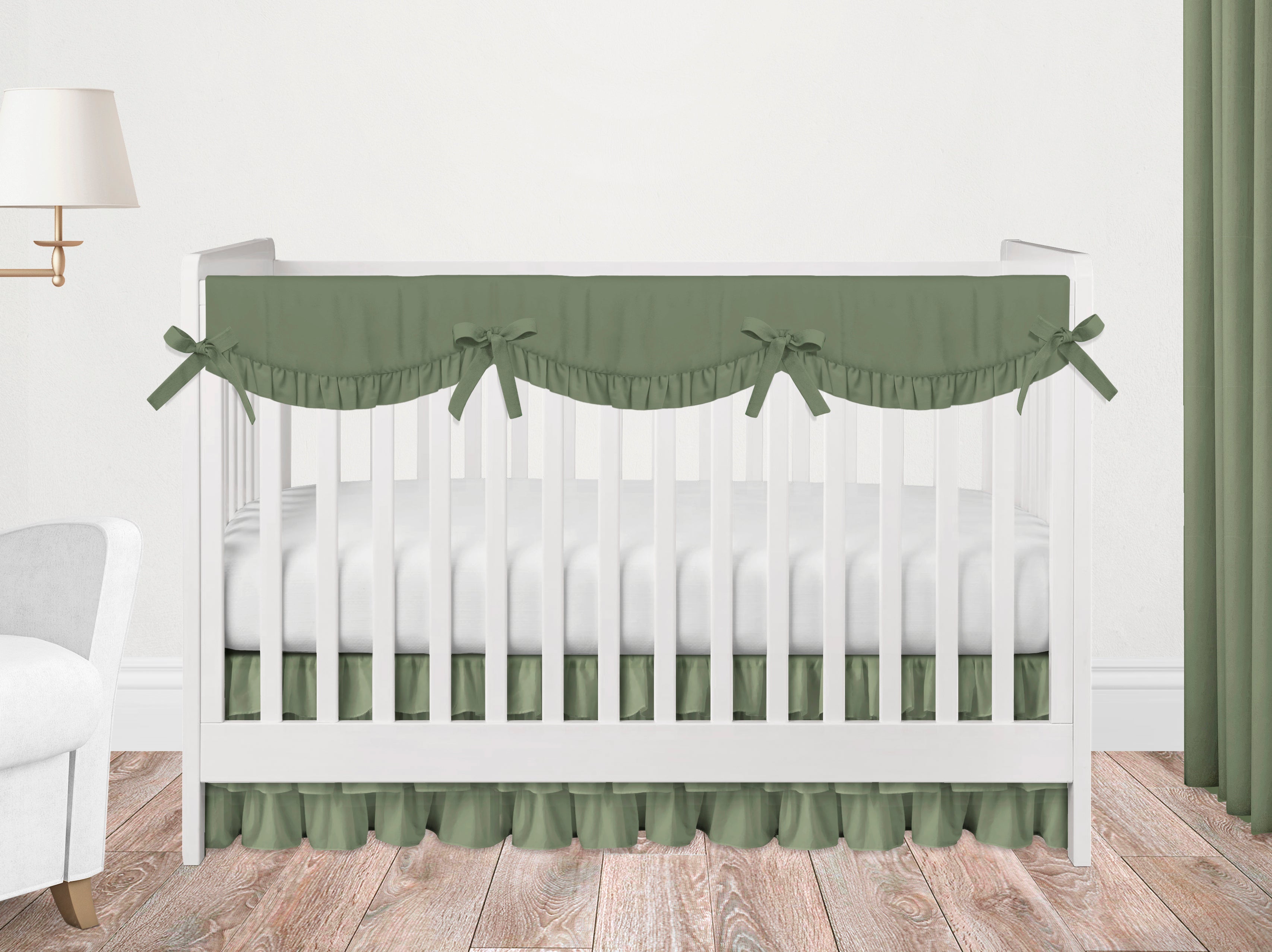 Safari Green Crib Bedding