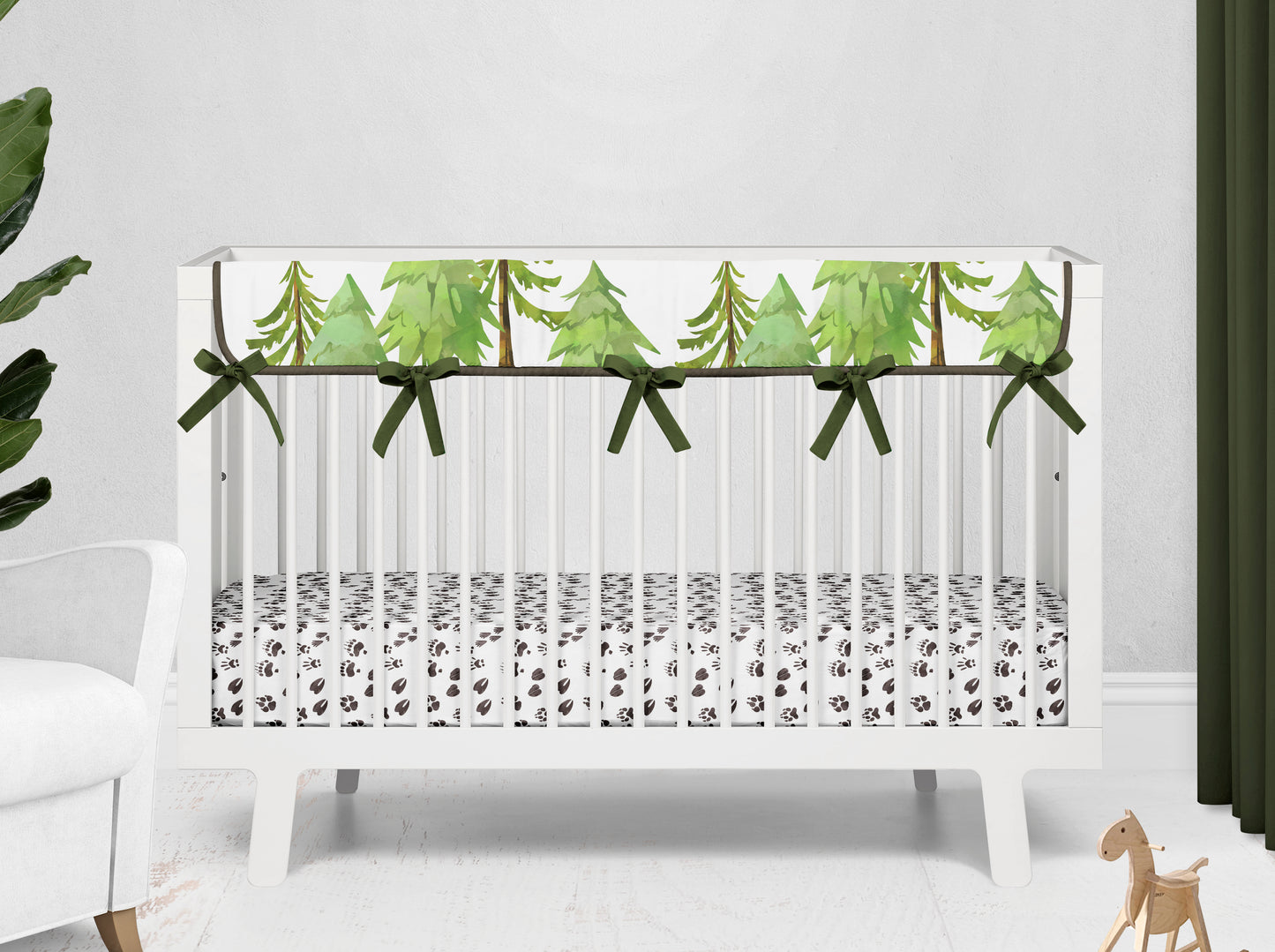 tree rail guard cover for crib