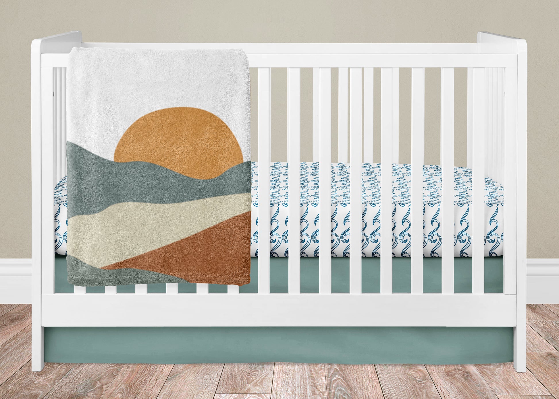 earth tones crib bedding